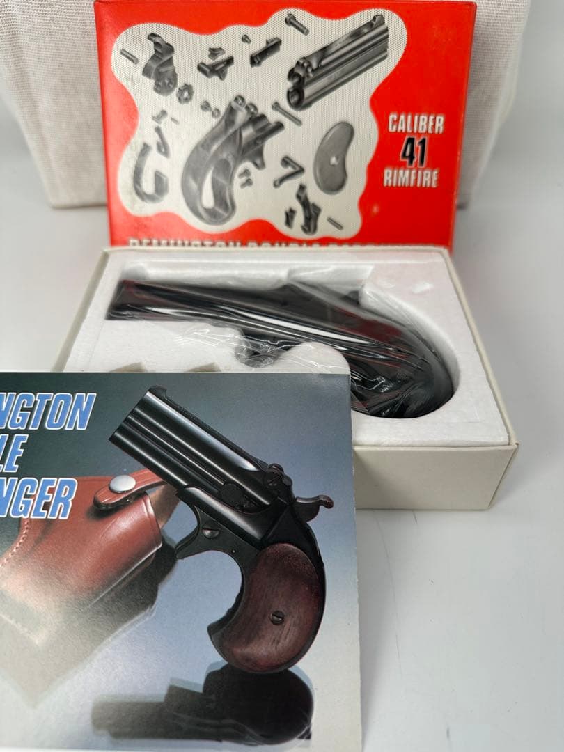 未使用 CMC ABS樹脂モデルガン レミントン・ダブル・デリンジャー i0