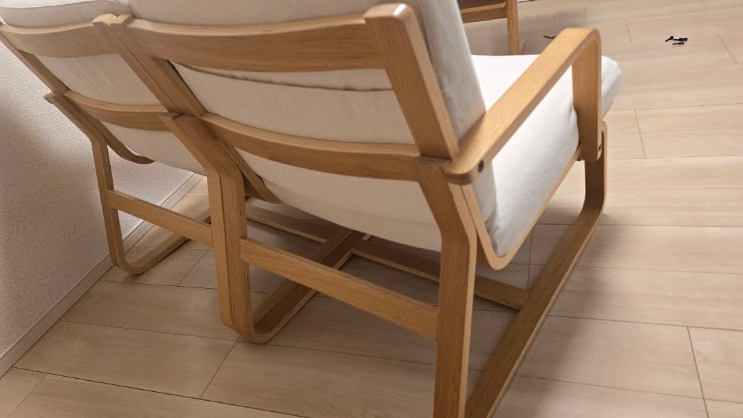 モダンデザイン 2人掛けソファ　無印良品