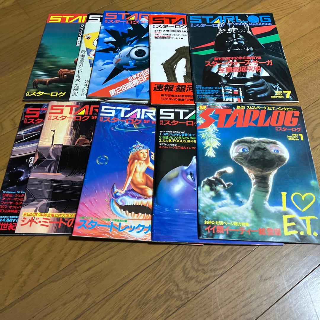 STARLOG 月刊スターログ まとめ売り19冊 1982年、1983年