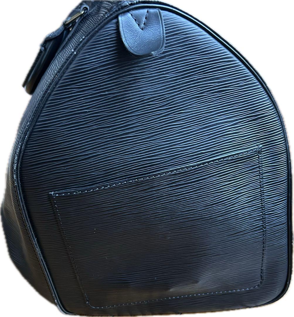 ルイヴィトン　エピ　キーポル　ボストンバッグ 黒