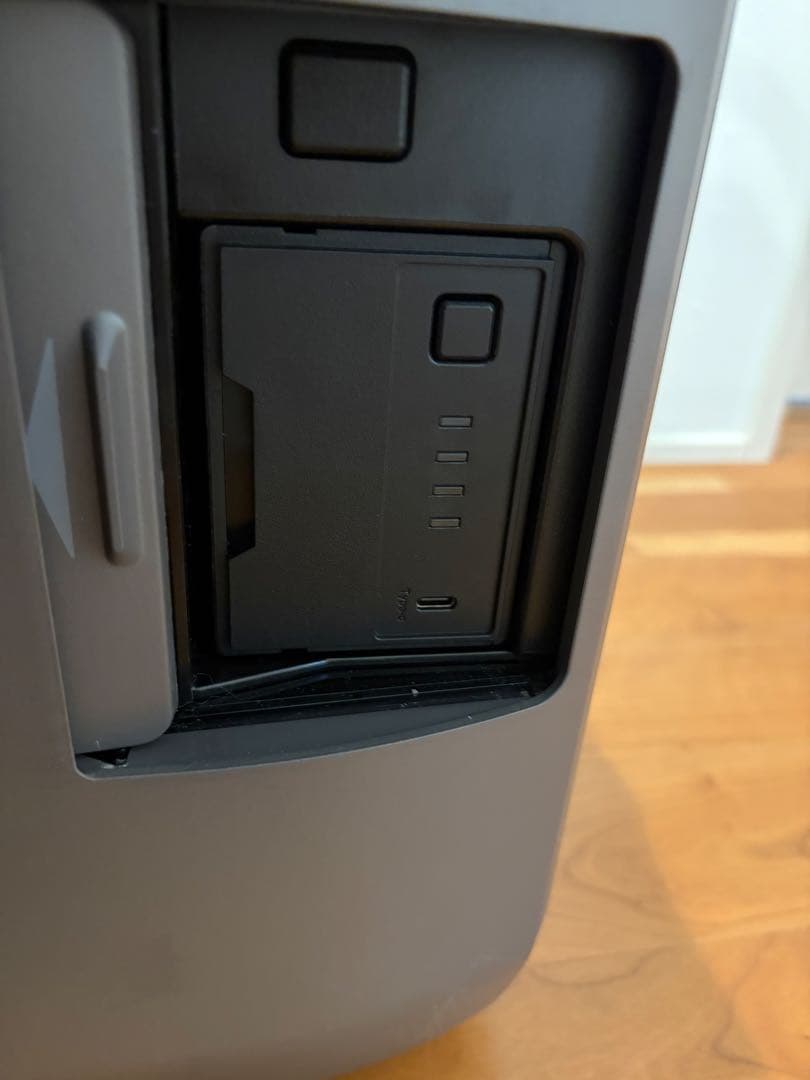 ECOFLOW ポータブル冷蔵庫 Cyclopentane グレー　55L