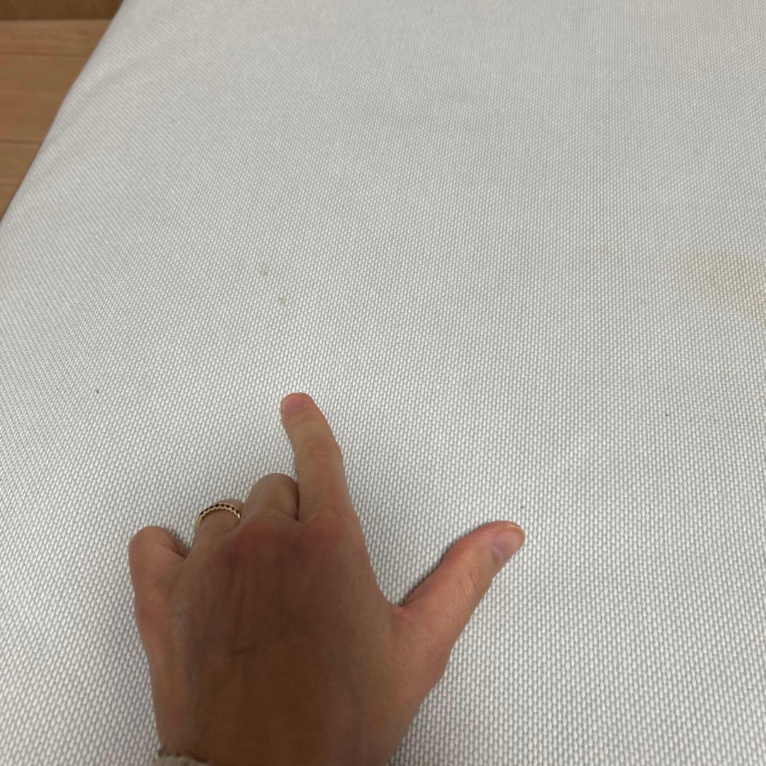 IKEAのSÖDERHAMNオットマン＋新品オットマンカバー