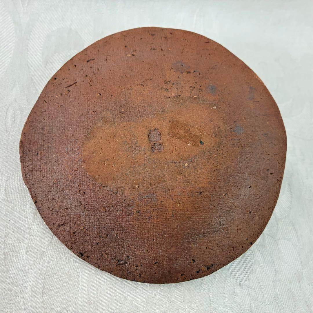 梅山窯 中村卓夫 河童 香器 カッパの変わったお香立て 陶芸 皿 桐箱入り