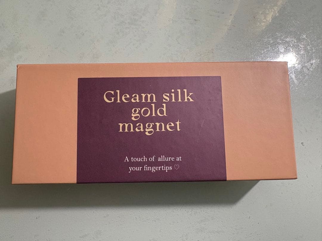 ANNUUM×MOONLIT Gleam silk gold magnet