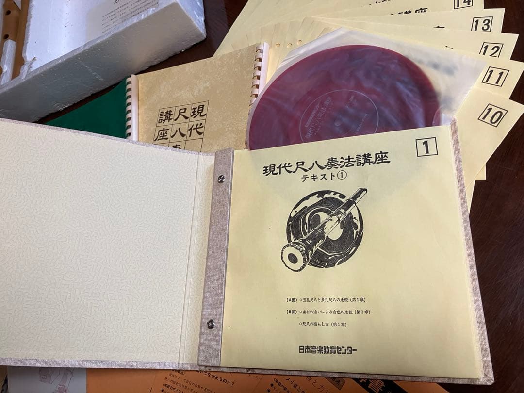 現代尺八奏法講座　練習用教材セット