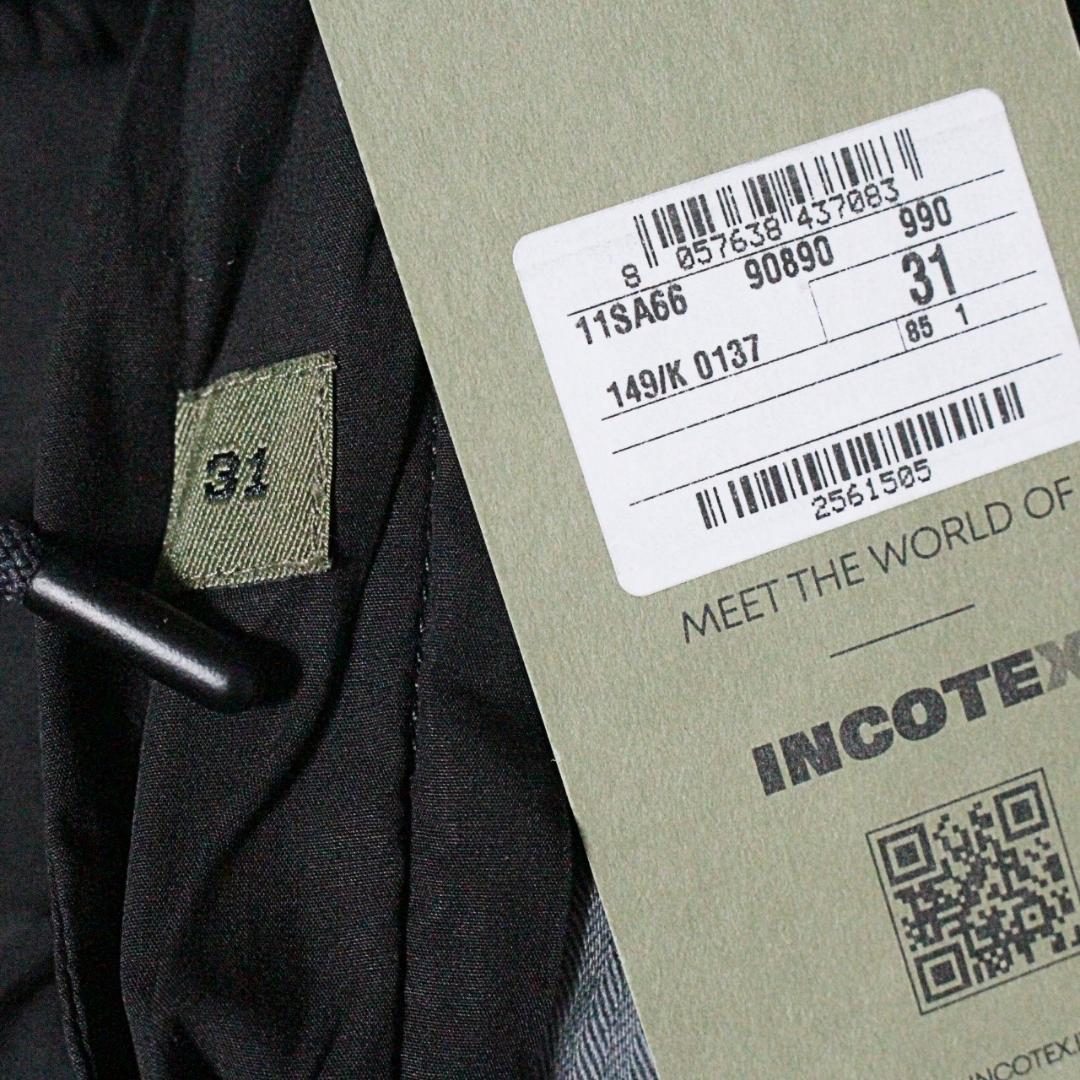 新品 インコテックス ストレッチスリム イージーパンツ S-M（W72‐76）