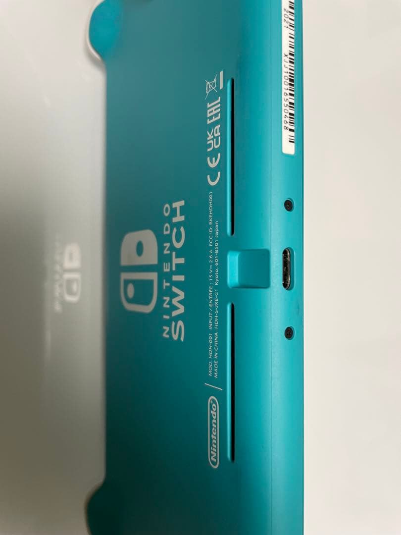 Switch Lite ターコイズ 箱あり 新品ACアダプター付