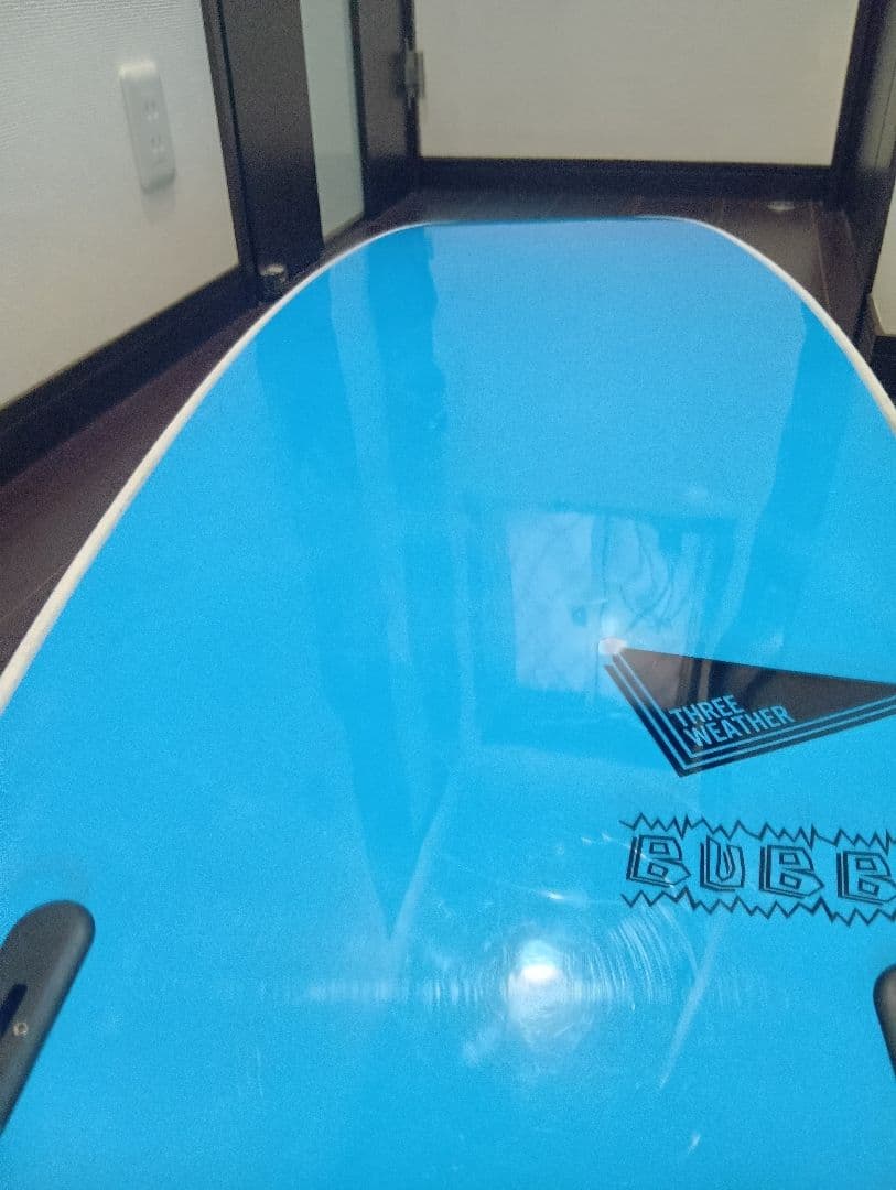 THREE WEATHER バブル 発送不可　大阪手渡し　ソフトボード　ムラサキ