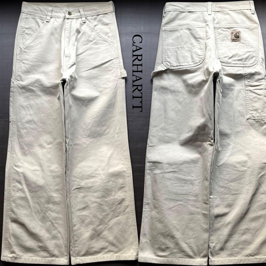 USA製90s carhartt ワイドペインターパンツ ダック地 ヴィンテージ