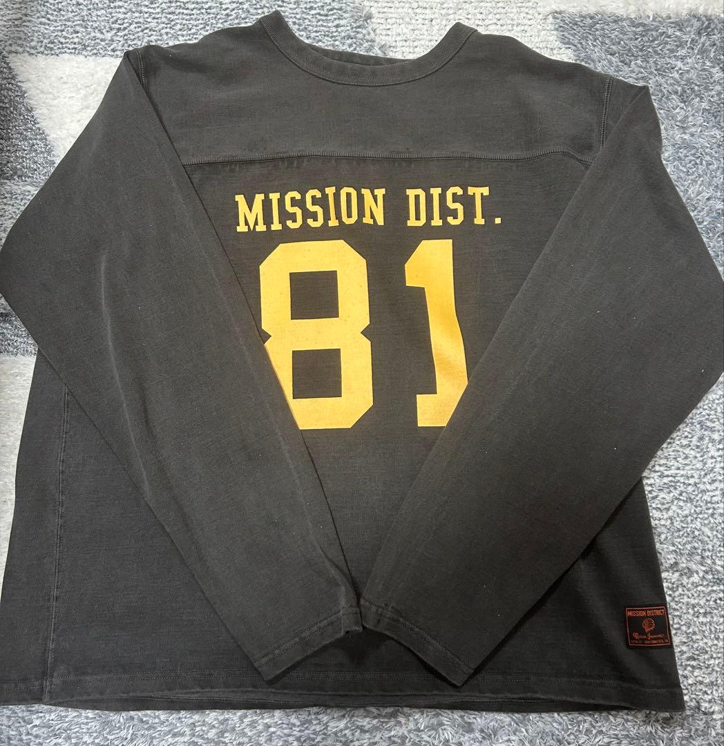 MISSION DIST. FOOTBALL TEE ネイティブジャパニーズ