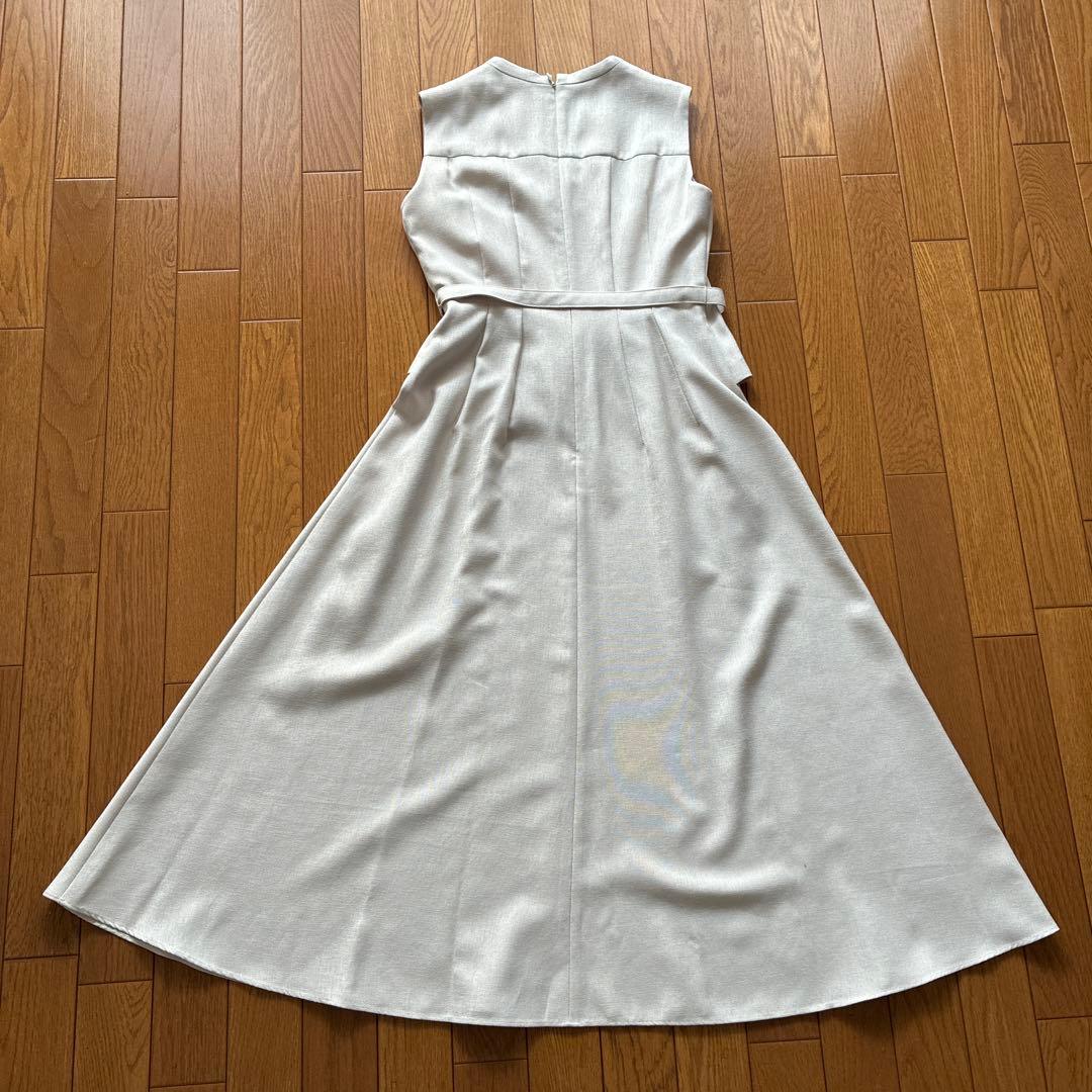 ANAYI ノースリーブワンピース クリーム色 36