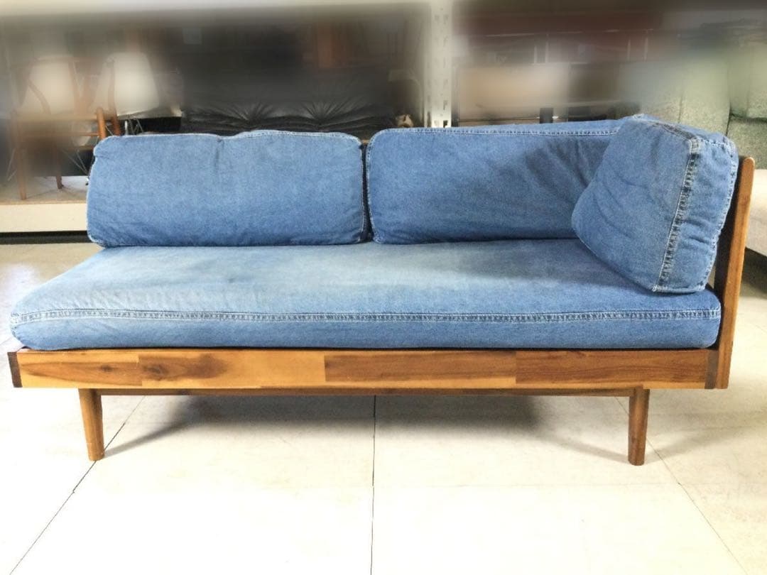 unico ウニコ SWELLA スウェラ ベンチアームソファ　デニム