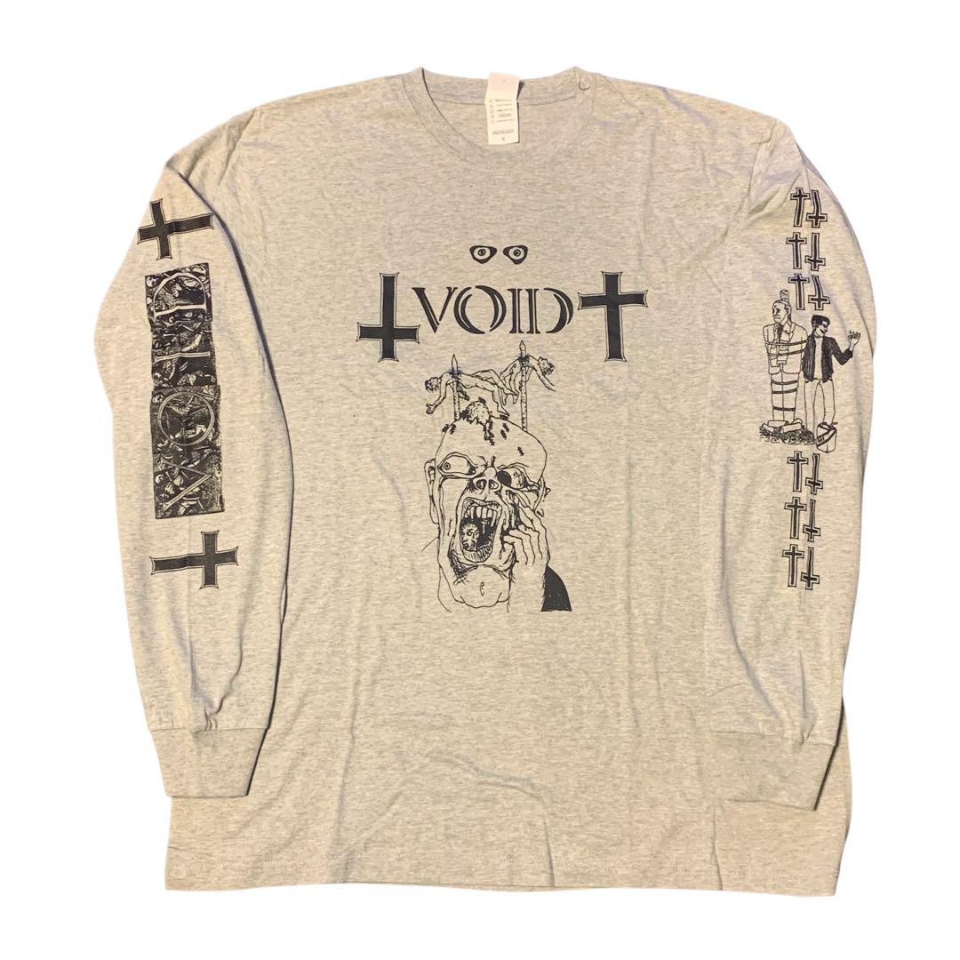 VOID 長袖Tシャツ Dischord Records XL DCハードコア