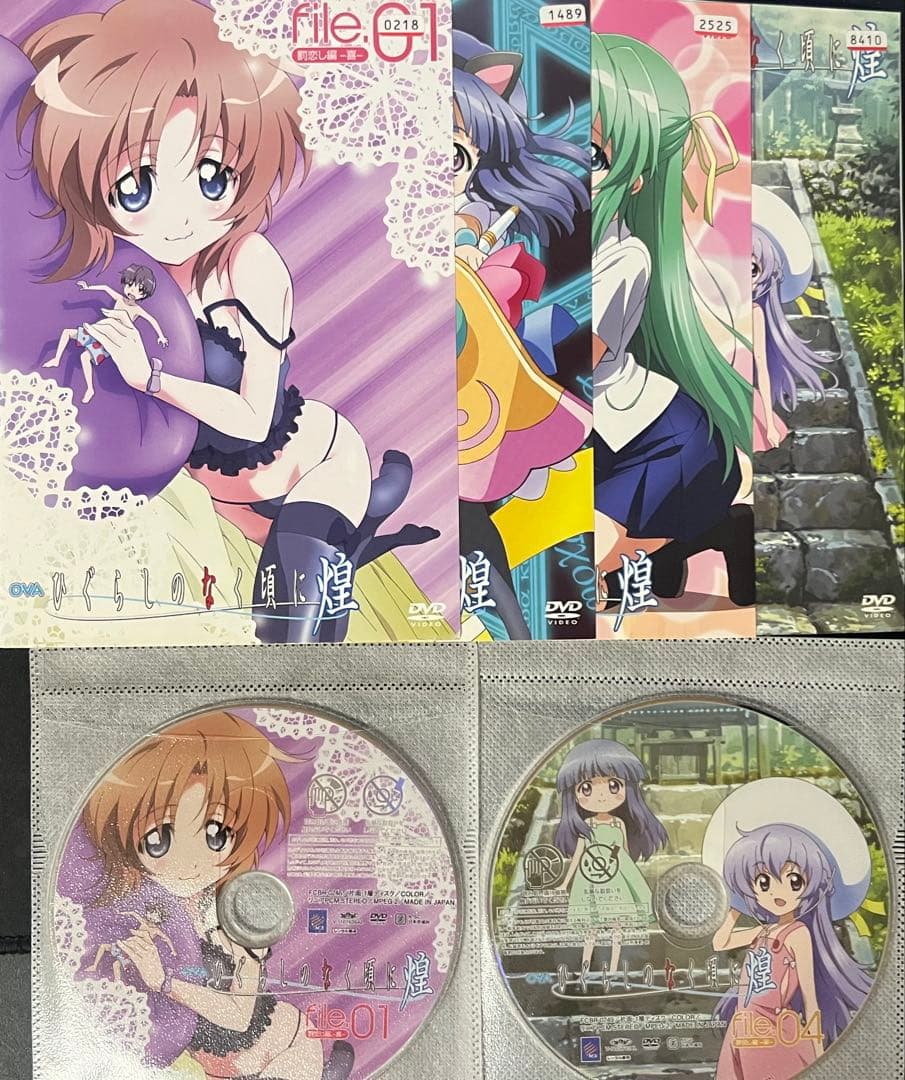 レンタル落ち】DVD ひぐらしのなく頃に シリーズ全30巻セット