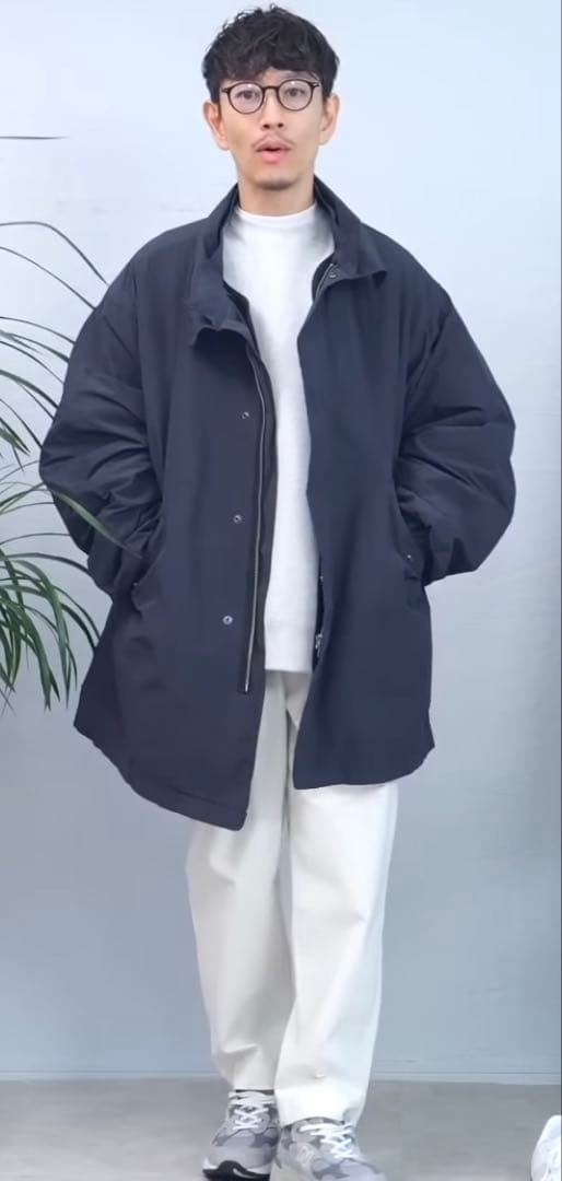 【2024AW】ATON AIR WEATHER SHORT MODS グレー4