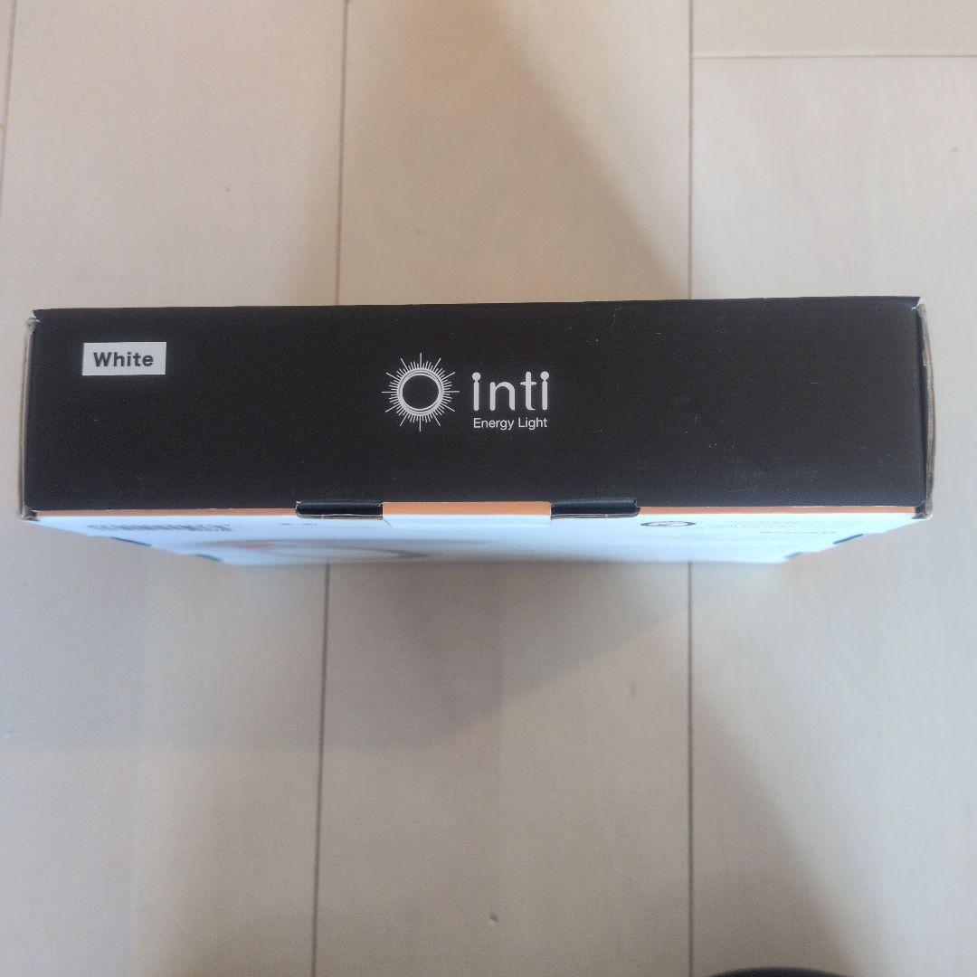 【新品未使用】inti 目覚ましライト ホワイト