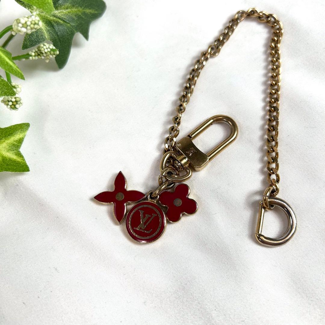 【チェーンチャームのみ】　LOUIS VUITTON ルイヴィトン フラワー