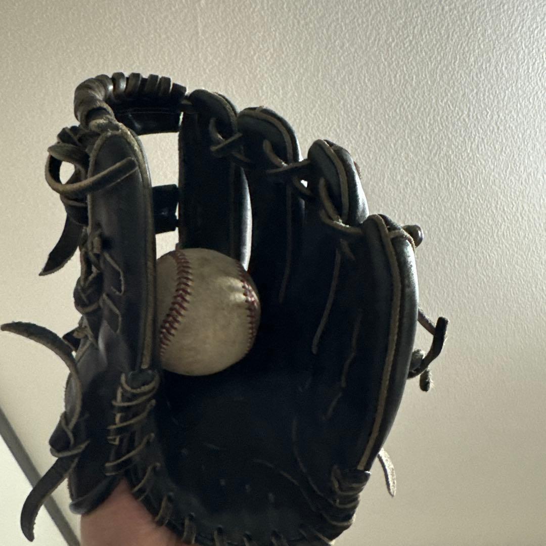 Global Elite 硬式グローブ 黒