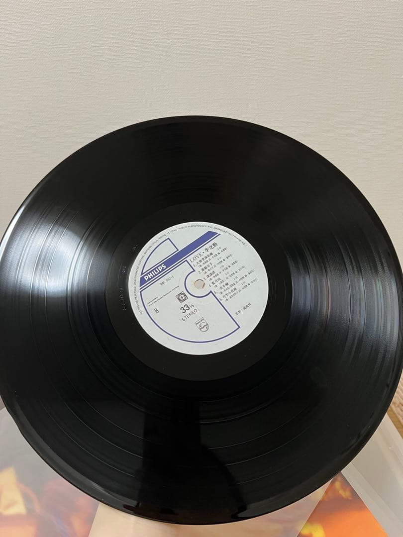 李克勤「Love」初回版 レコード　LP