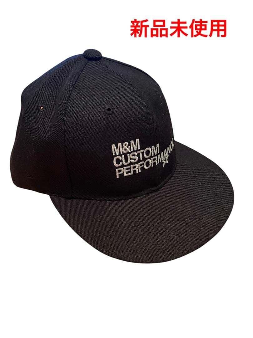 M&M ロゴ刺繍CAP