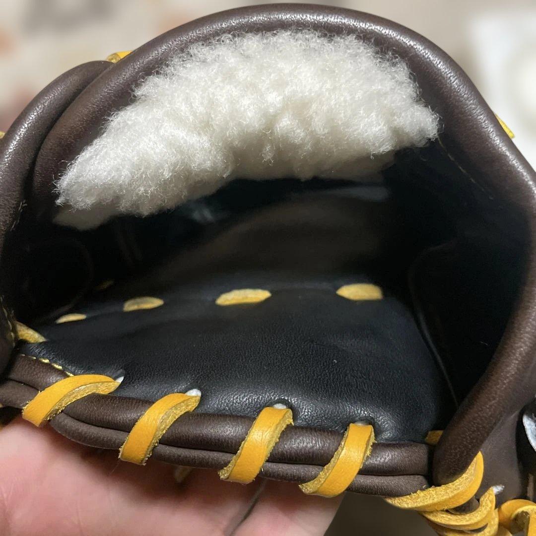 た*ら様 Rawlings HOH軟式グローブ ブラウン/イエロー