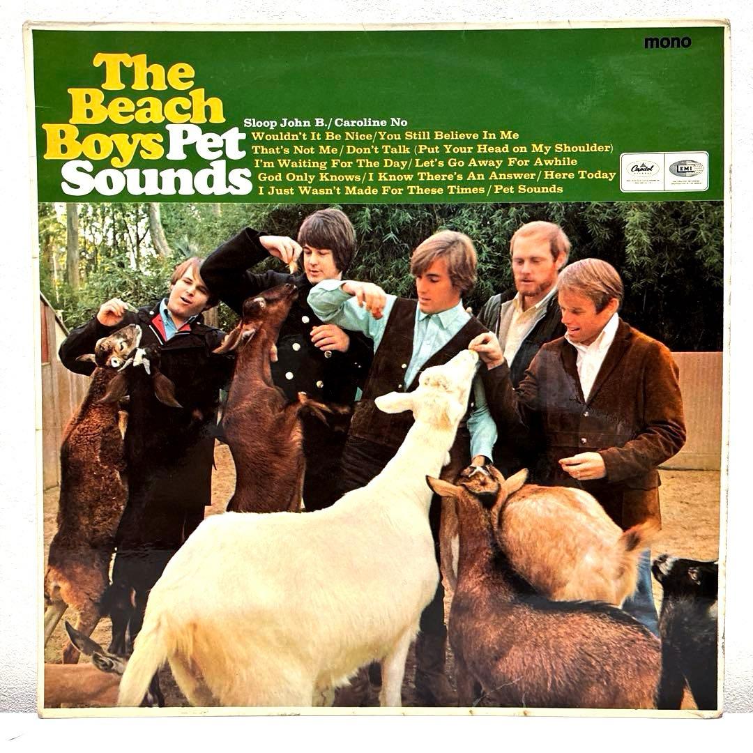 【特価品・UKオリジナル】ペット・サウンズ　ビーチ・ボーイズ　初版モノラル盤！！
