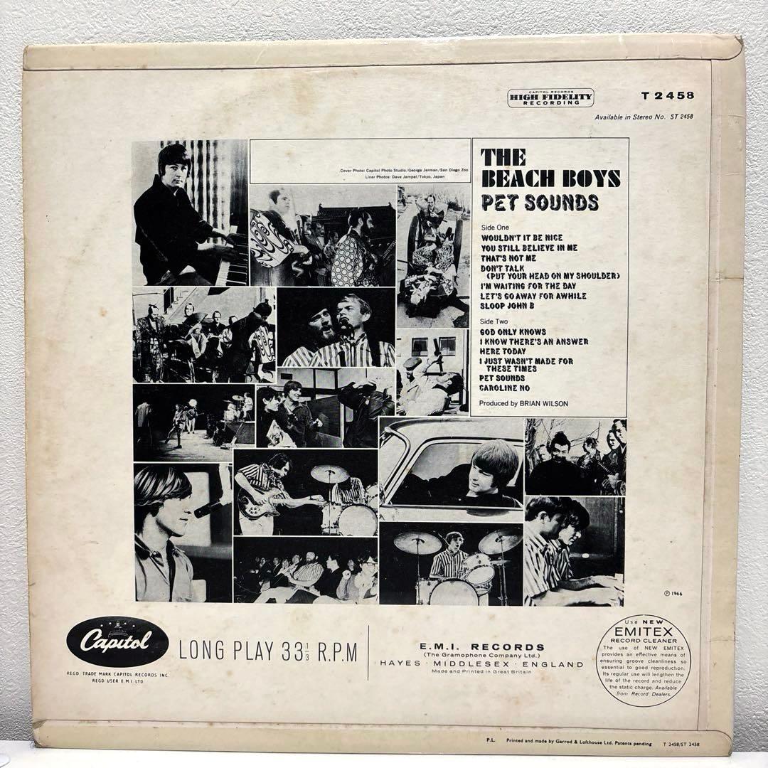 【特価品・UKオリジナル】ペット・サウンズ　ビーチ・ボーイズ　初版モノラル盤！！