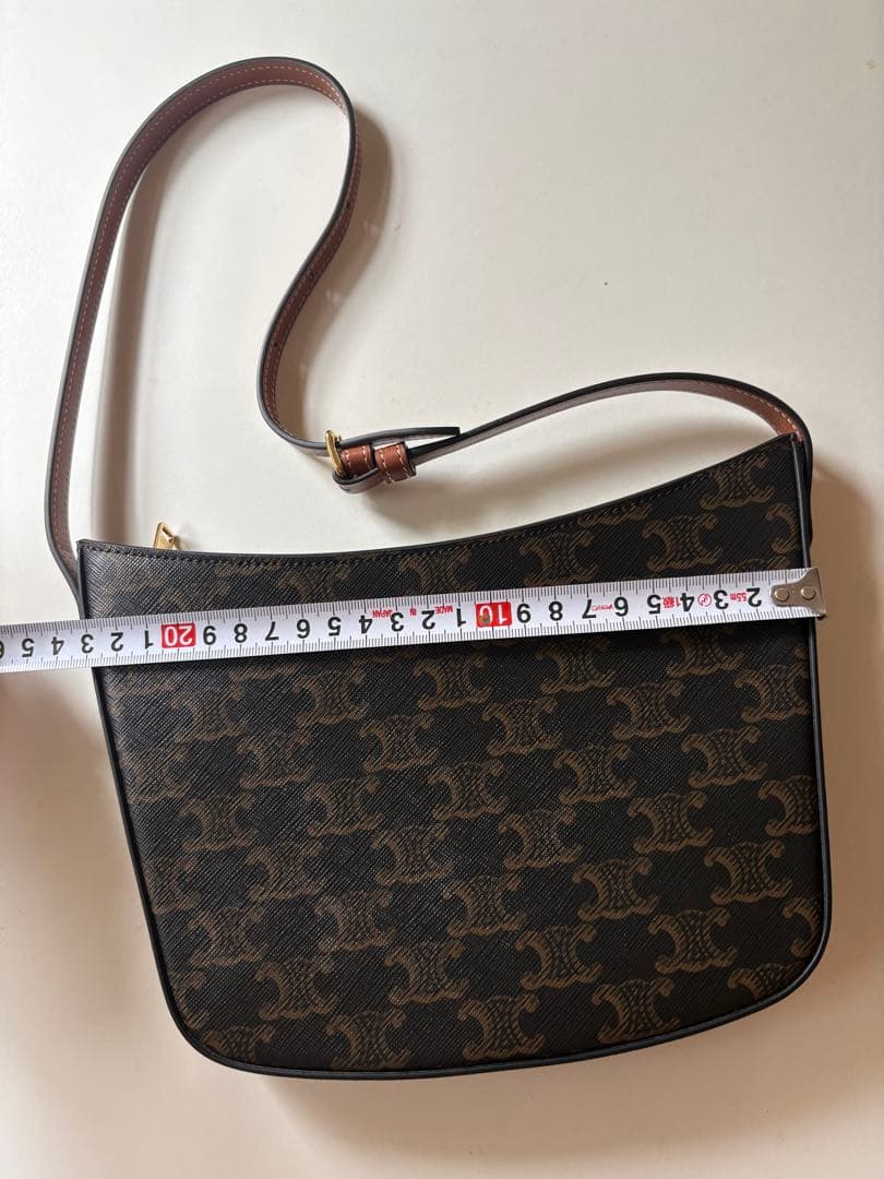 CELINE セリーヌ トリオンフ キャンバス ショルダー保存袋付き 新品