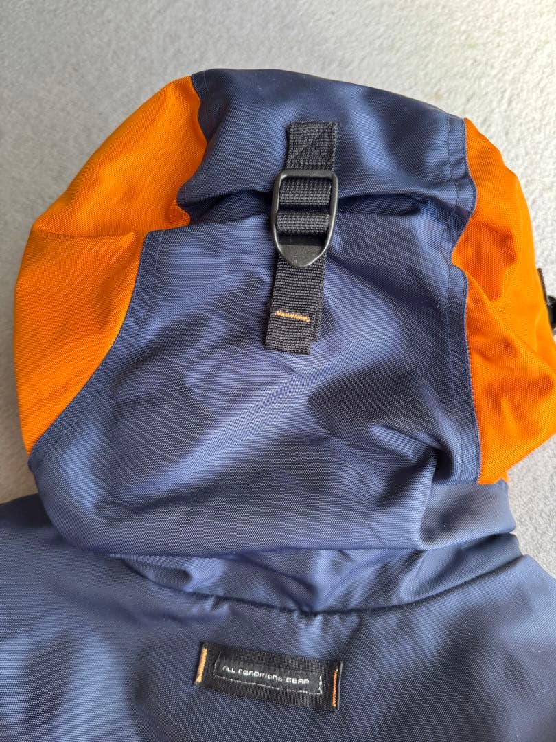 NIKE ACG nylon jacket 90s〜00s オレンジ×ネイビー