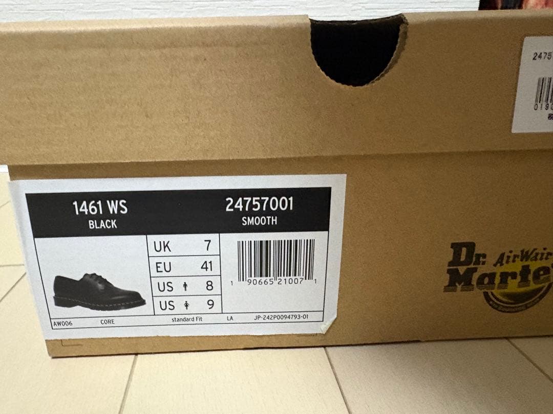 Dr.Martens 1461W ホワイトステッチ 3ホール シューズ