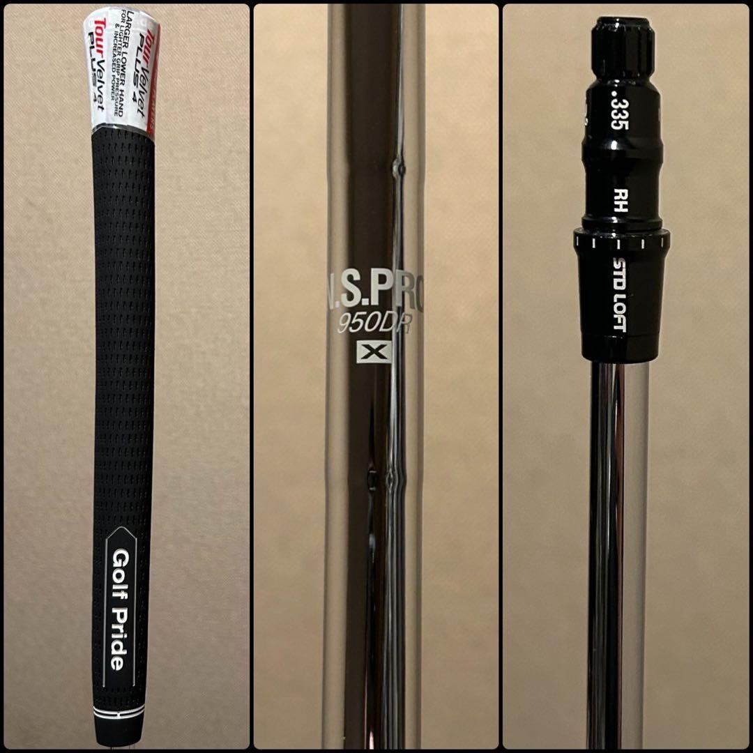 【新品】ドライバー 短尺 スチールシャフト テーラーメイド スリーブ付き