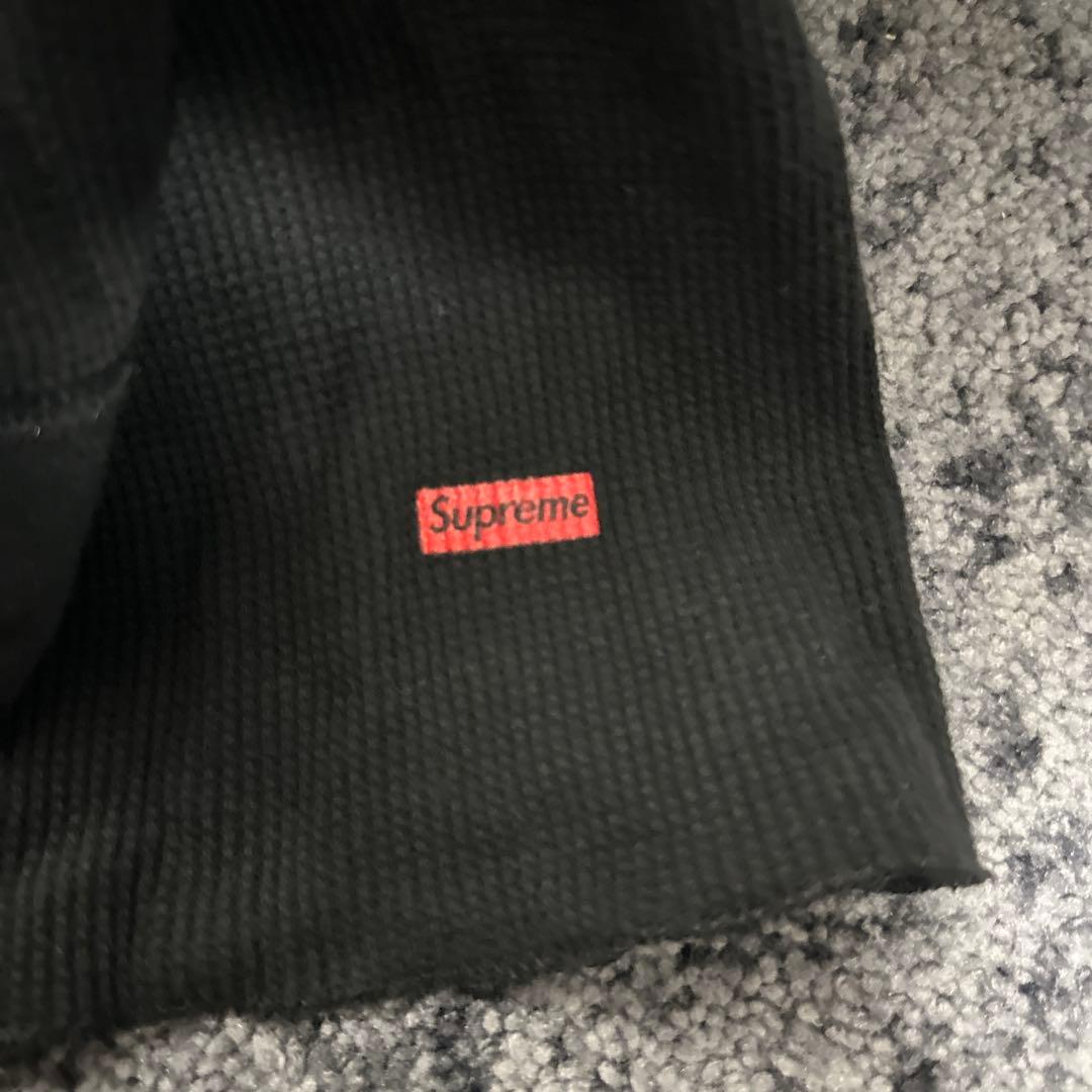 Supreme Hanes Bones Thermal ボーン 骨 サーマル 黒