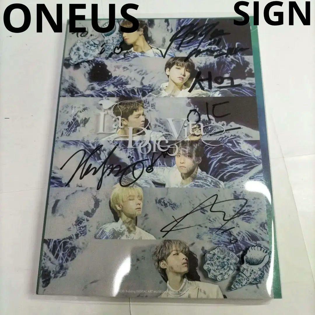 5人分の本物直筆サインカード付き ONEUS「La Dolce Vita」韓国盤