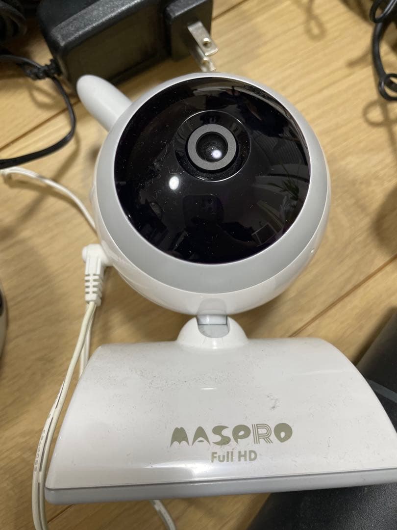 AASPRO 防犯カメラセット モニター・ドーム・バレット