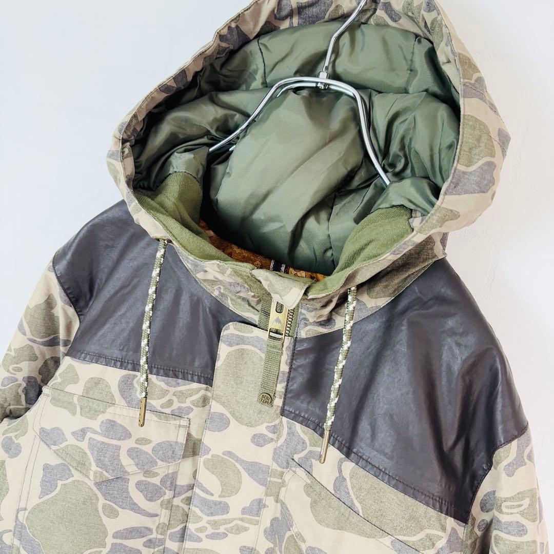 2541【美品】バートン スノボウェア ジャケット レディース 迷彩 カモフラ