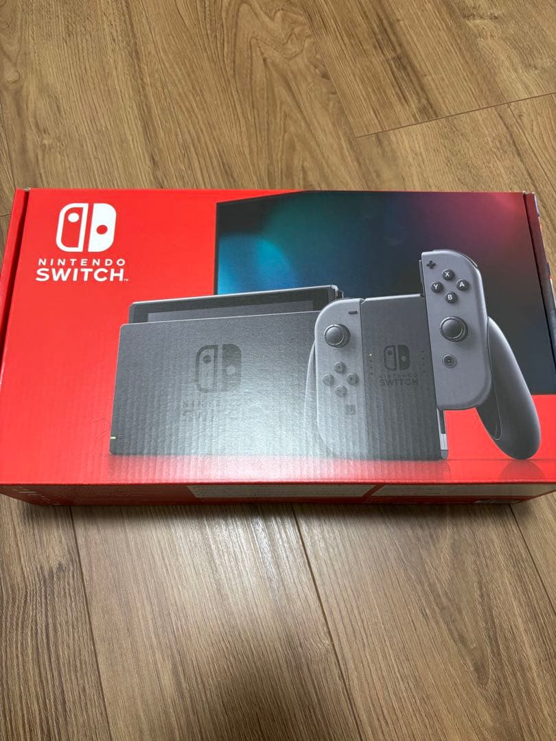 Nintendo Switch本体 グレーのJoy-Con付き
