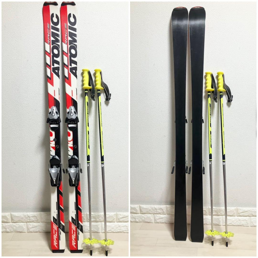 ストック付/ATOMIC RACE8 アトミック スキーセット150