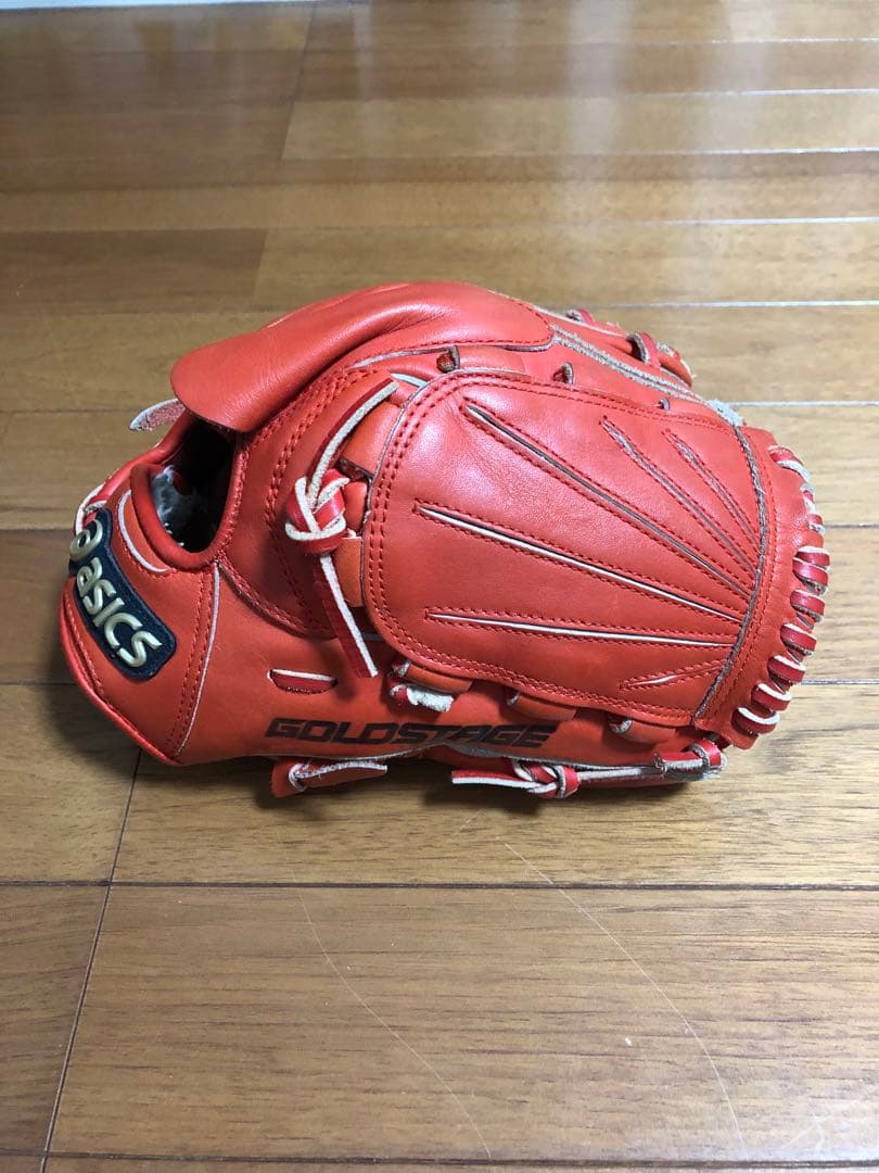 アシックス　グローブ　投手用　軟式