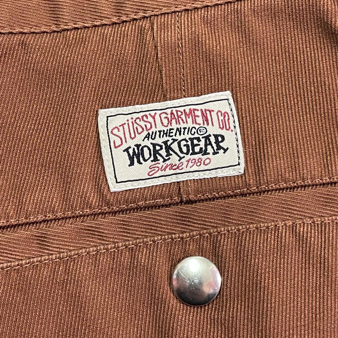 パンツ Stussy WORKGEAR TROUSER TWILL BROWN 30