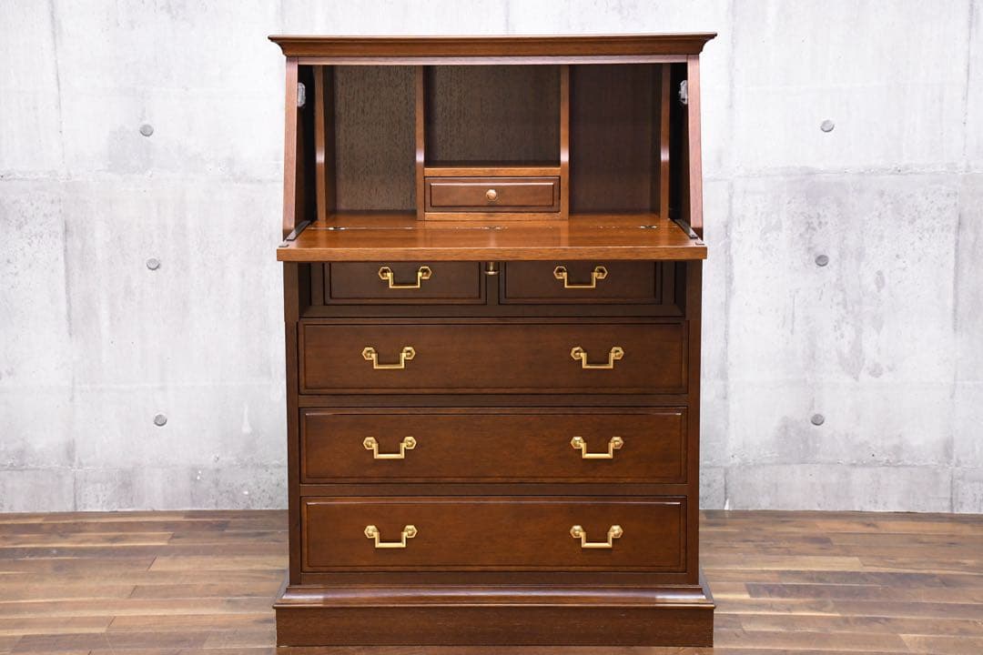 EGK39 マルニ木工 地中海シリーズ ライティングビューロー 27万 デスク