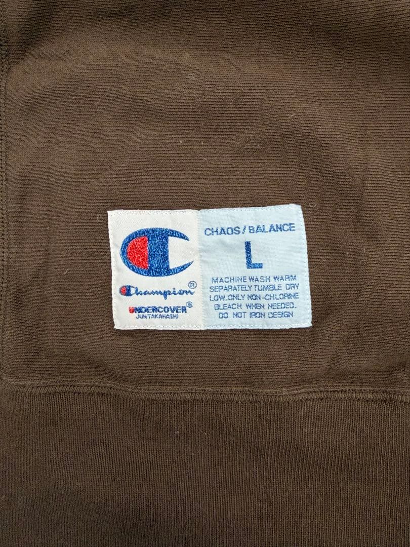 アンダーカバー　チャンピオン　リバースウィーブ　スウェット
