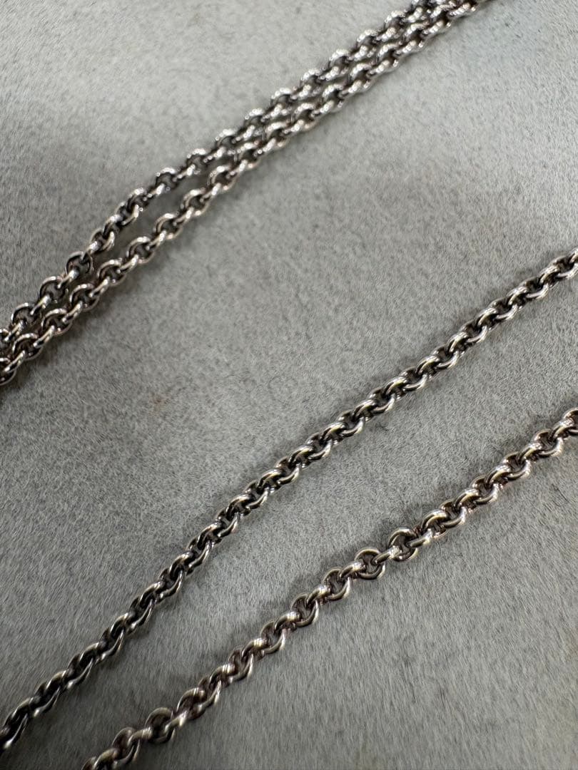 Tiffany ティファニー ラージ ビーンズ ロングネックレス 25mm