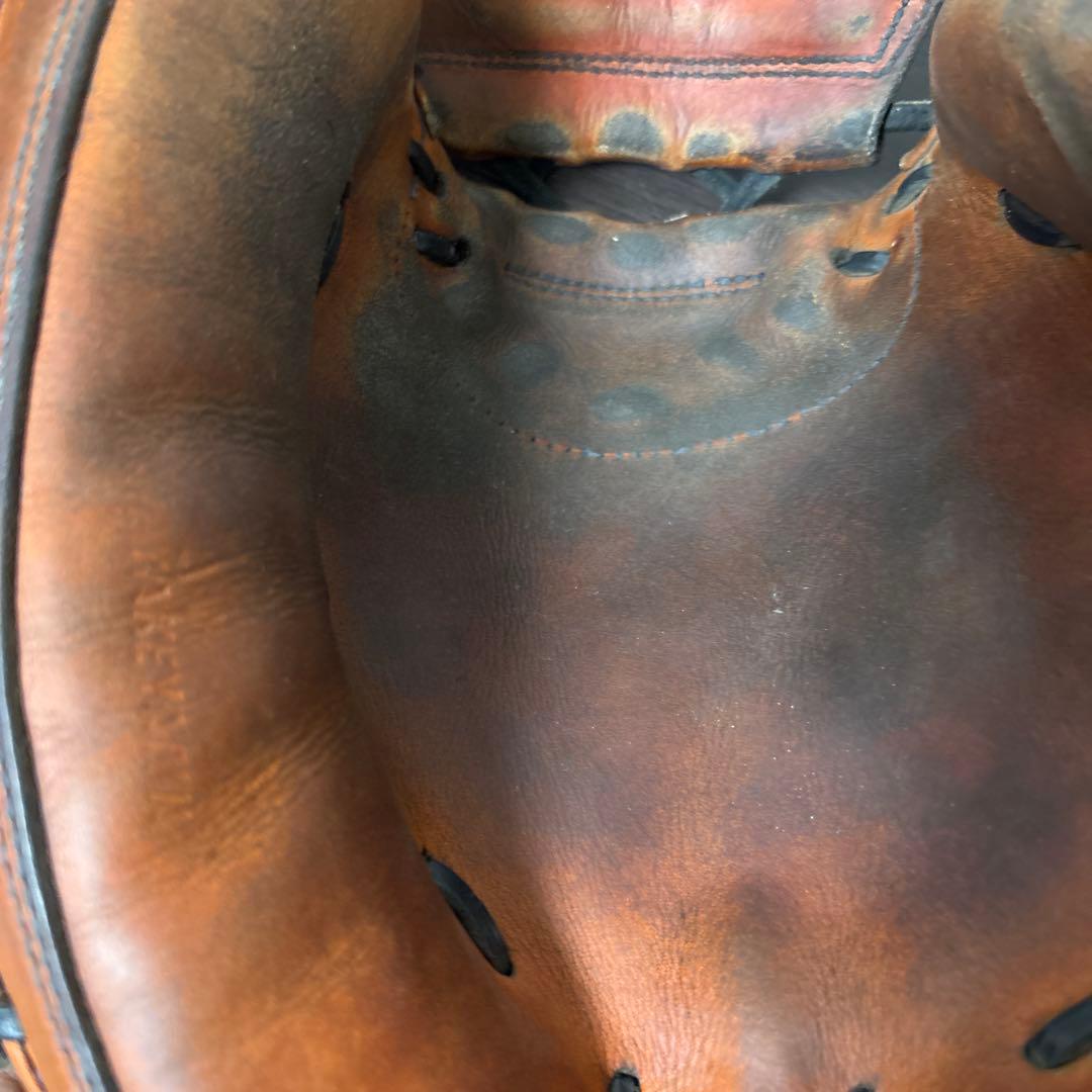 ハタケヤマ硬式限定キャッチャーミットvオレンジ