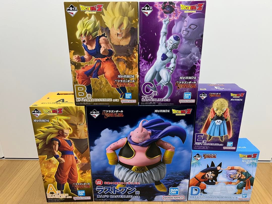一番くじドラゴンボールZフィギュアセットA〜Eラストワン　おまけ下位賞10点以上