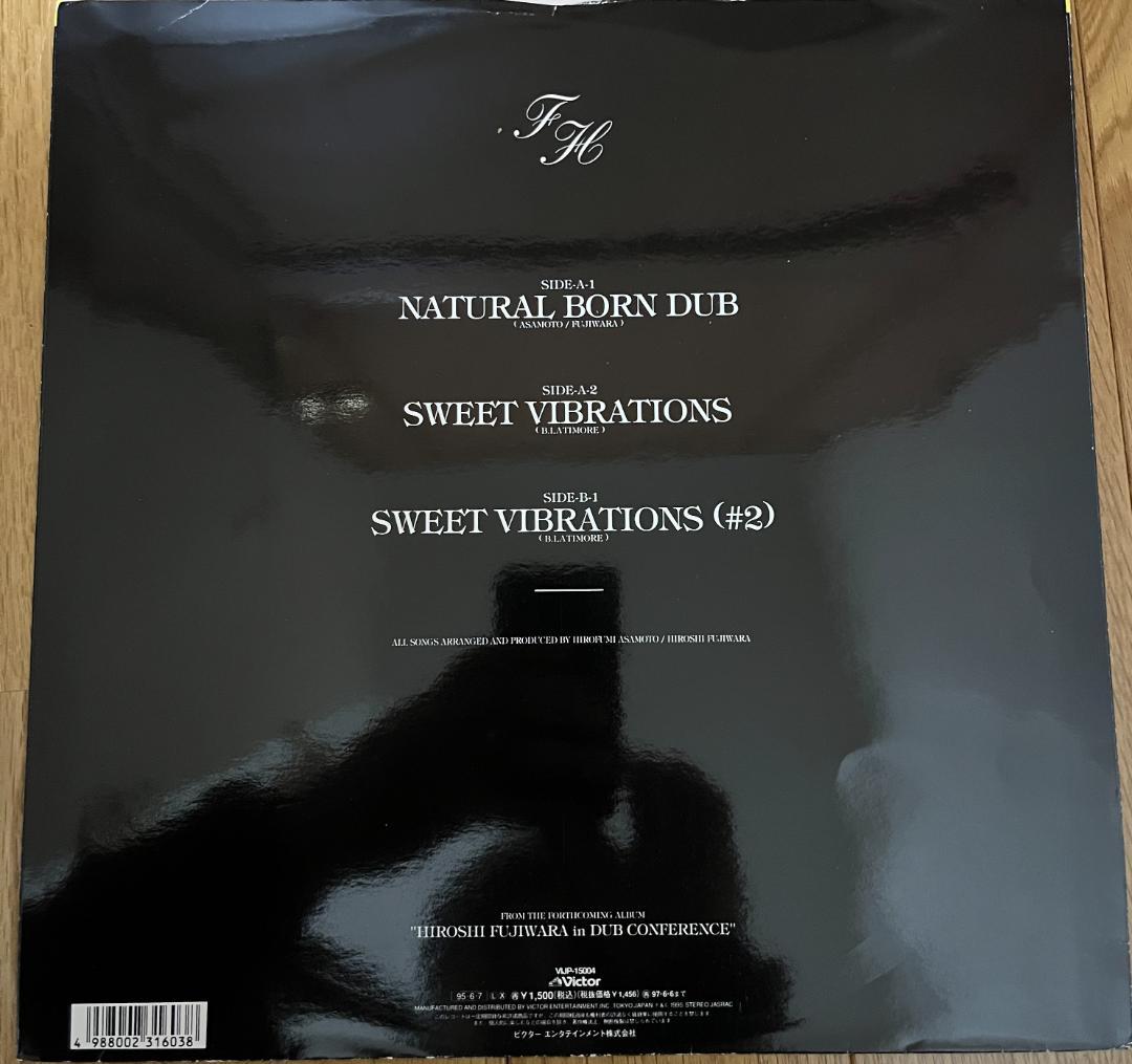 12” HIROSHI FUJIWARA NATURAL BORN DUB