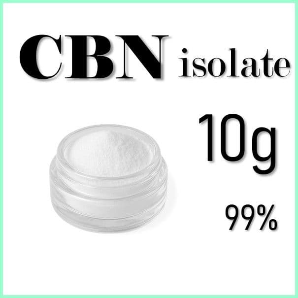 割引価格【CBNアイソレート10g】純度99%以上／欧州産／食品通関＆新基準対応