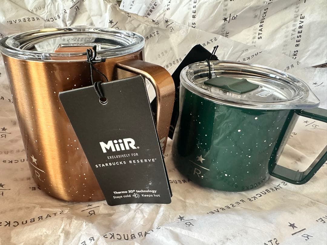 STARBUCKS シカゴリザーブロースタリー　MiiRステンレスマグ2個セット