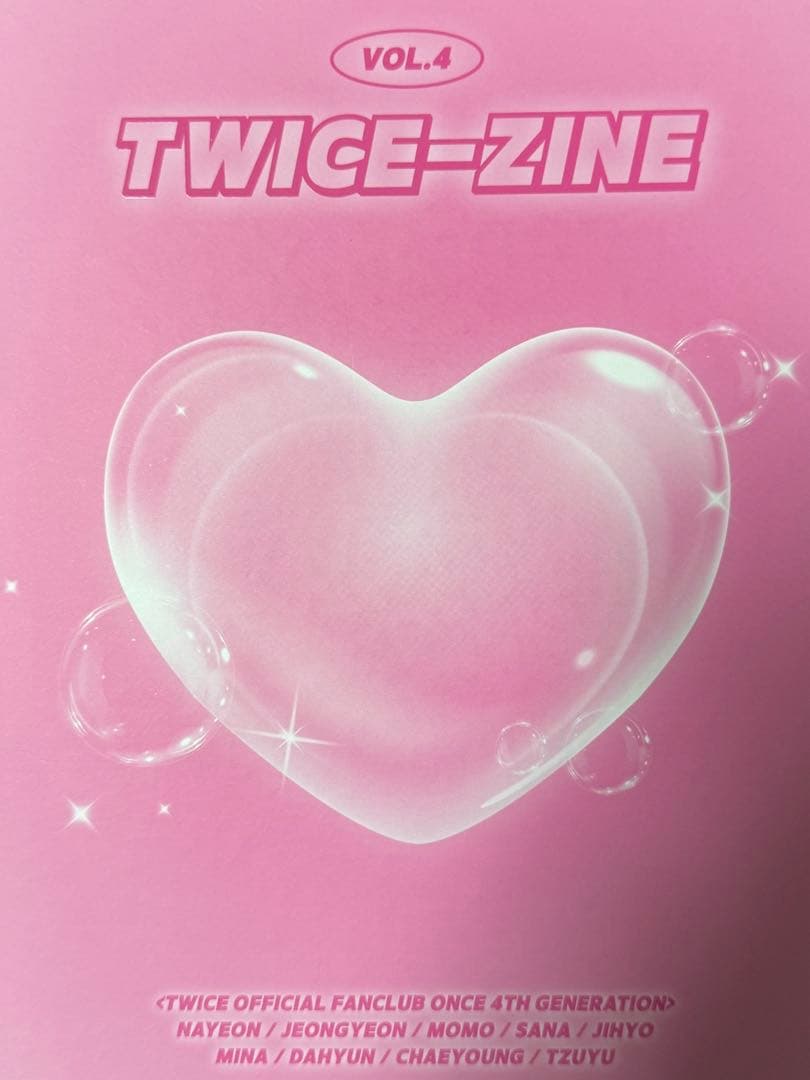 TWICE 4期ファンクラブ TWICE ZINE