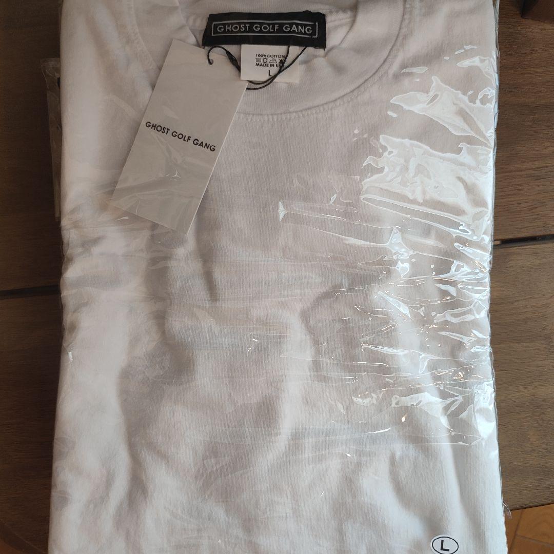 GHOSTGOLFGANG　SOFTNESS DRAWCORD TEE 白 L