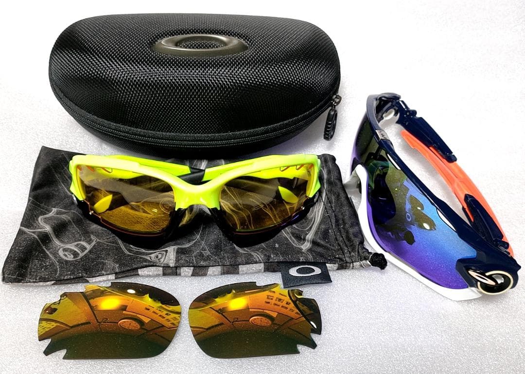 2個セット オークリー ジョウボーン サングラス ジョウブレイカー 偏光 自転車
